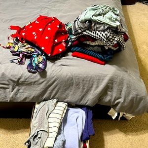 Women’s closet clean out